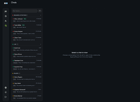 Вид входящих Trickster с несколькими диалогами